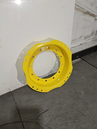 [CTR22235A] 12-Hole Waffle Wheel (Groups of 3 bolts) Center for 28"-30" Rim, John Deere Yellow