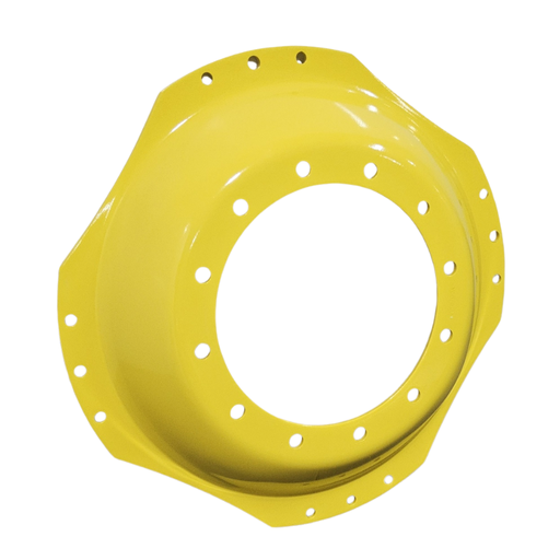 [CTR22236A] 12-Hole Waffle Disc (Groups of 3 Bolts) Center for 34" Rim, John Deere Yellow