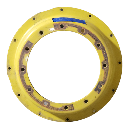 [CTR22240B] 12-Hole Stub Disc Center for 34" Rim, John Deere Yellow