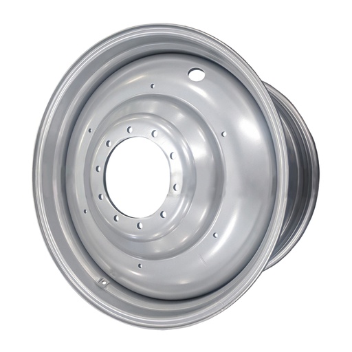 [70603] 25"W x 38"D, Case IH Silver Mist 10-Hole Formed Plate , -6" Offset