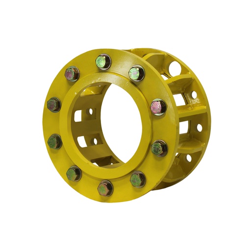 [52596] 12 to 10-Hole 10.68"L Sprayer Extension, John Deere Yellow