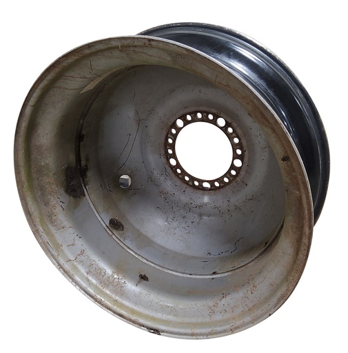 [T010909RIM] 16"W x 42"D, Case IH Silver Mist 20-Hole Dolly Dual , -15" Offset