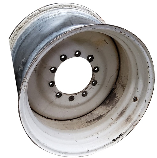 [T010949RIM] 21"W x 32"D, Ford / New Holland White 10-Hole Formed Plate Sprayer