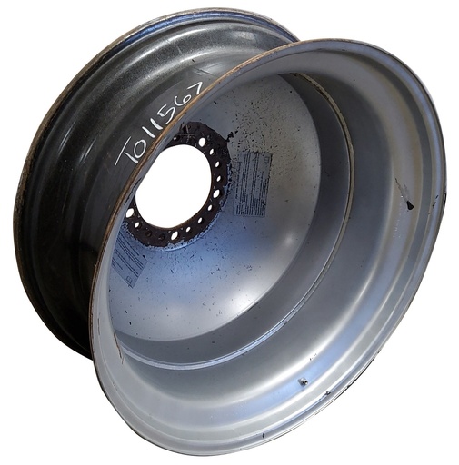 [T011567RIM] 16"W x 42"D, Case IH Silver Mist 20-Hole Dolly Dual