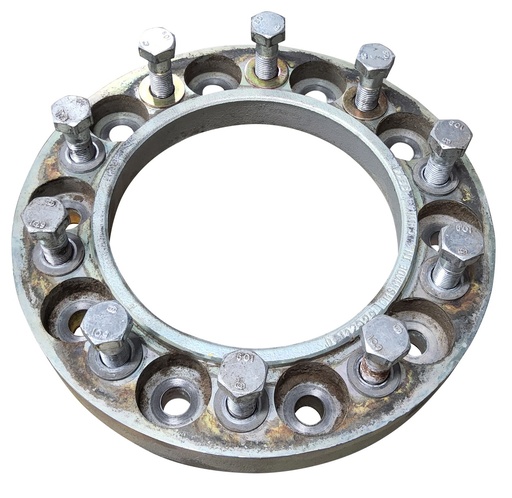 [DDS-22MM-NOHWD] 20-Hole 2"L Combine Dolly Dual Spacer, Bare