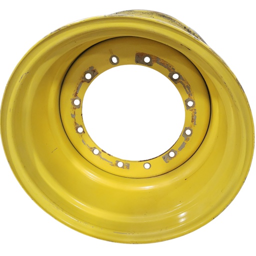 [T012310RIM] 20"W x 30"D, John Deere Yellow 12-Hole Stub Disc