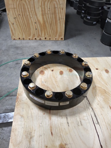 [111108B] 12 to 12-Hole 4"L FWD Spacer, Black