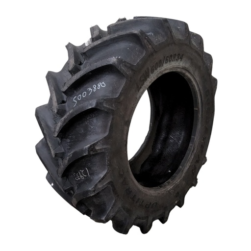 [S003880] 600/60R34 Goodyear Farm Optitrac R-1W 160D 99%