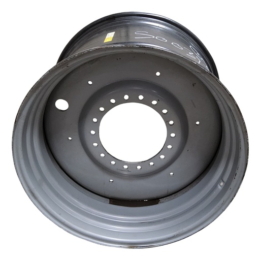 [S003932RIM] 27"W x 38"D, Agco Corp Gray 18-Hole Formed Plate