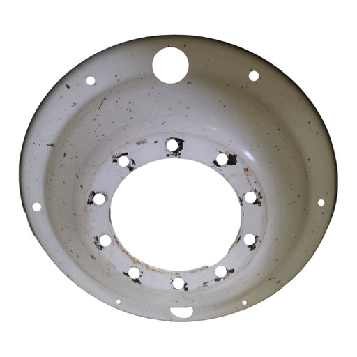 [T013207CTR] 10-Hole Stub Disc Center for 38"-54" Rim, New Holland White