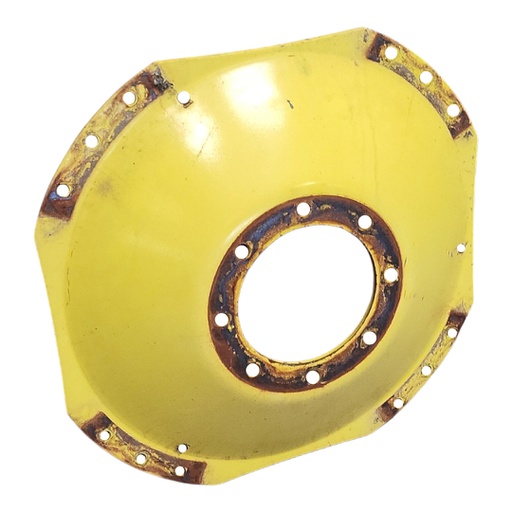 [T013239CTR] 8-Hole Waffle Wheel (Groups of 3 bolts) Center for 34" Rim, John Deere Yellow