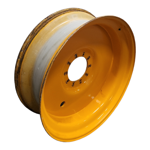 [T013328RIM] 16"W x 46"D, Hagie Orange 10-Hole Formed Plate Sprayer , -3" Offset