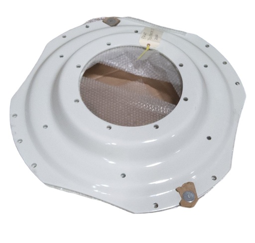 [T013405CTR] 8-Hole Waffle Disc (Groups of 3 Bolts) Center for 38"-54" Rim, New Holland White