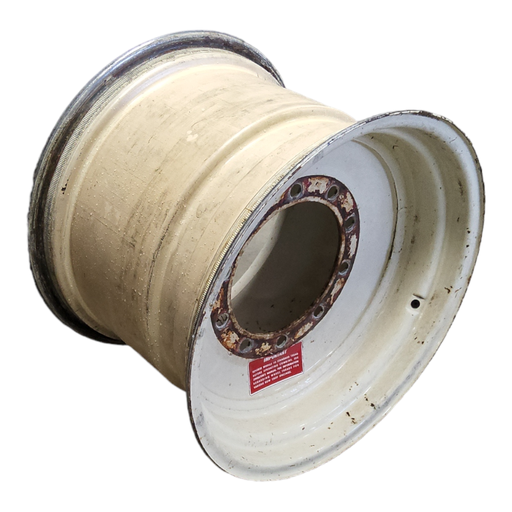 [T013420RIM] 20"W x 26"D, Off White 10-Hole Formed Plate