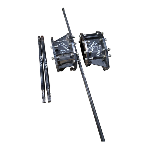 [T013455] 10.5"L Combine Frame Extension for For CNH Combines Models 7010*, 7120* ("D" Standard 23/22 spline drive shafts), Black