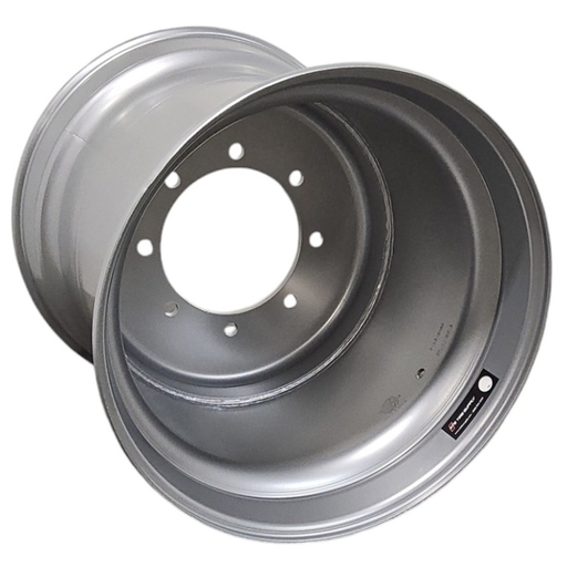 [NTS-121695] 20"W x 22.5"D, Case IH Silver Mist 8-Hole Formed Plate , -4.85" Offset