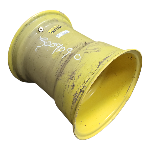 [S004090RIM] 18"W x 16.1"D, John Deere Yellow 8-Hole Formed Plate