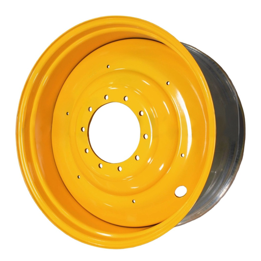 [122100] 18"W x 38"D, Hagie Orange 10-Hole Formed Plate Sprayer