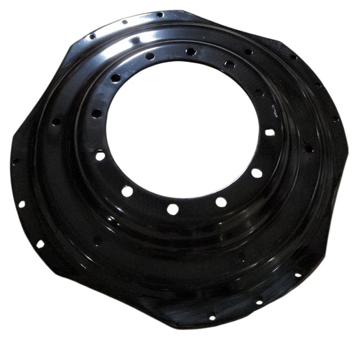 [CTR22249A] 12-Hole Waffle Disc (Groups of 3 Bolts) Center for 38"-54" Rim, Black