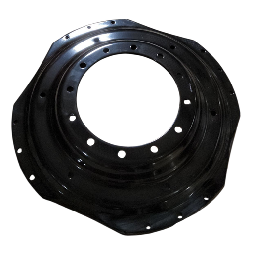 [CTR22249B] 12-Hole Waffle Disc (Groups of 3 Bolts) Center for 38"-54" Rim, Black