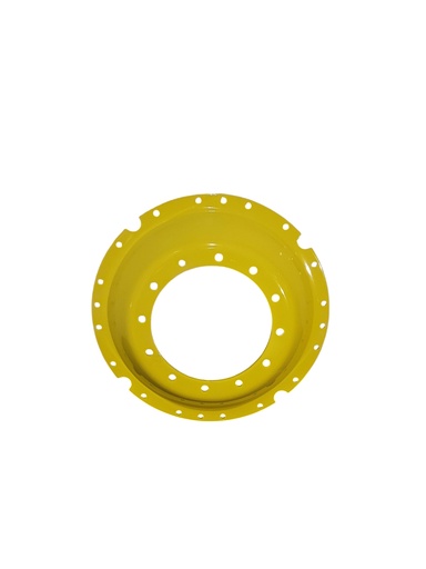 [CTR22254A] 12-Hole Waffle Disc (Groups of 3 Bolts)HD Center for 34" Rim, John Deere Yellow