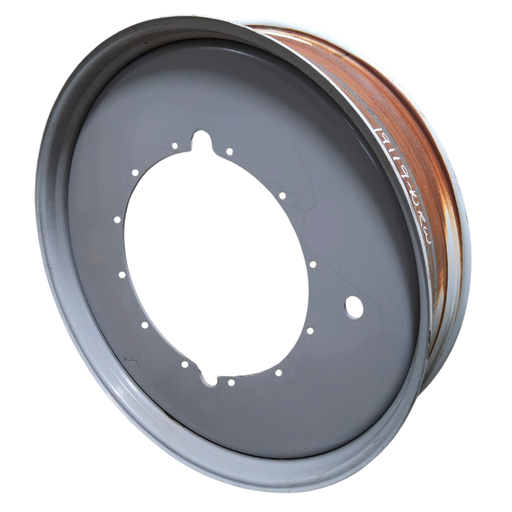 [1000019121-NRW] 12"W x 54"D, Agco Corp Gray 12-Hole Stub Disc , -3.38" Offset