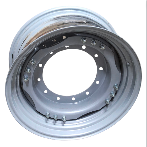 [051424700ACG-U] 12-Hole Waffle Wheel (Groups of 3 bolts) Center for 28"-30" Rim, Agco Corp Gray