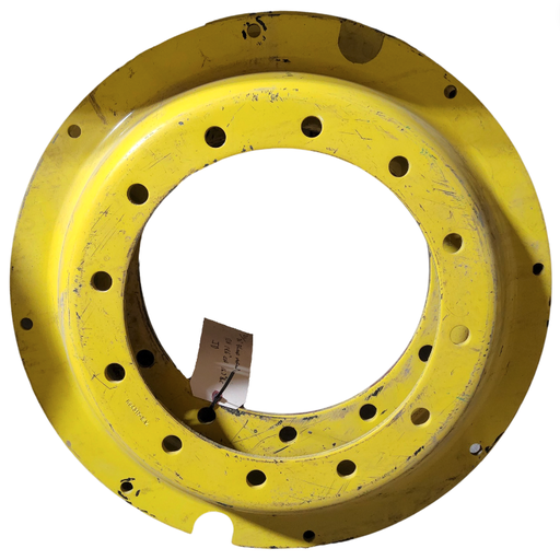 [KEL102-CTR] 12-Hole Rim with Clamp/Loop Style Center for 34" Rim, John Deere Yellow
