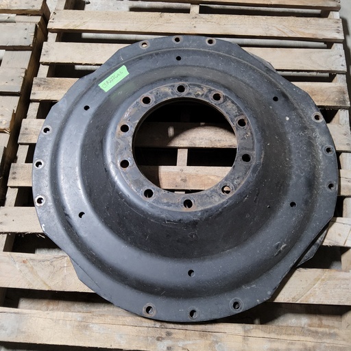 [CTR22260-C] 10-Hole Waffle Disc (Groups of 3 Bolts) Center for 38"-54" Rim, Black
