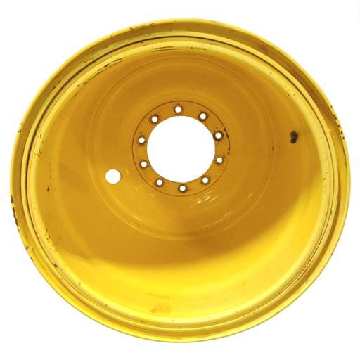 [T014249RIM] 44"W x 32"D, John Deere Yellow 10-Hole 3 Piece Formed Plate