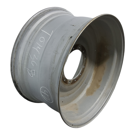 [T014365RIM] 25"W x 46"D, Agco Corp Gray 12-Hole Formed Plate , -0.5" Offset