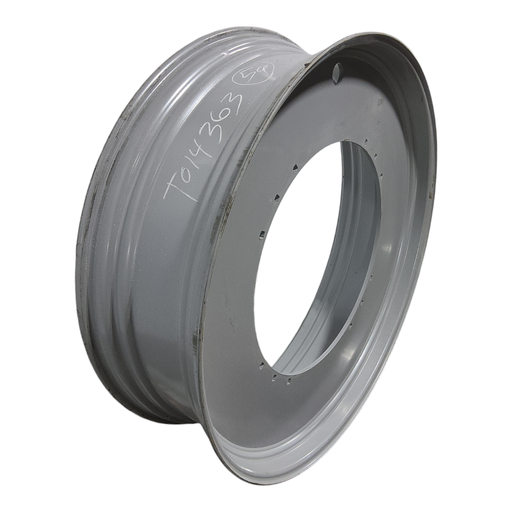 [T014363RIM] 16"W x 54"D, Agco Corp Gray 12-Hole Waffle Wheel (Groups of 3 bolts)
