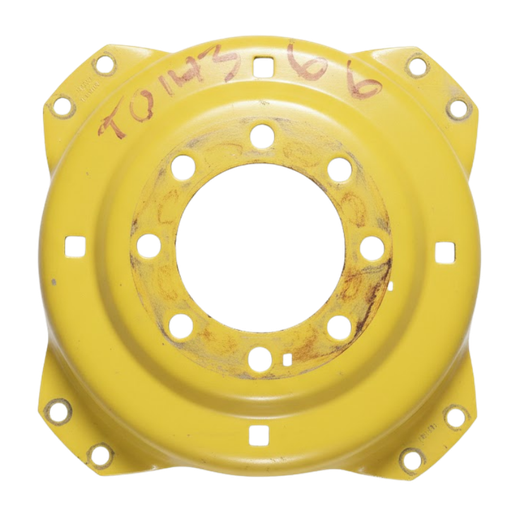 [T014366CTR] 8-Hole Clamp/U-Clamp Style (groups of 2 bolts) Center for 24" Rim, John Deere Yellow