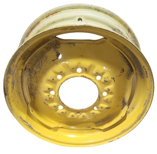 [KW000129] 8"W x 20"D, John Deere Yellow 8-Hole Implement