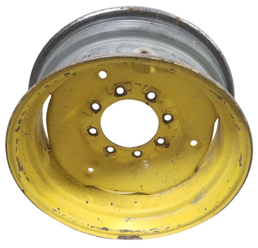 [KW000132] 8"W x 20"D, John Deere Yellow 8-Hole Implement