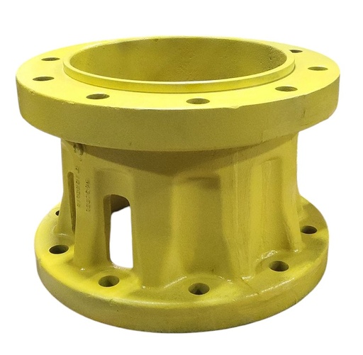 [A119460] 10-Hole 10"L Hub Extension, John Deere Yellow