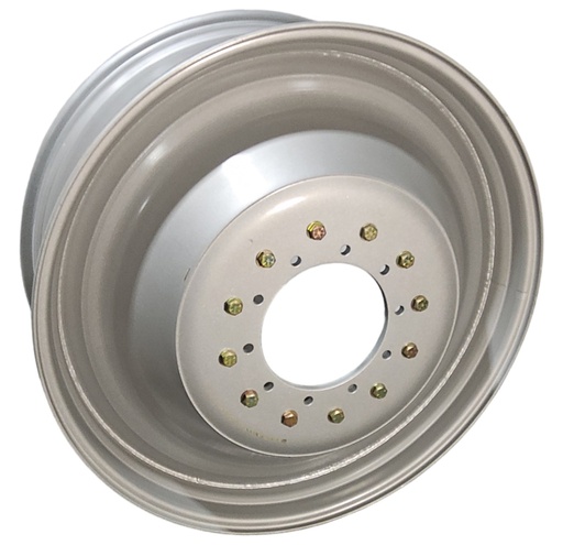 [125114] 16"W x 42"D, Case IH Silver Mist 10-Hole Straddle Dual - Inside Main , 10.5" Offset