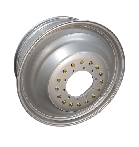 [125115] 16"W x 42"D, Case IH Silver Mist 10-Hole Straddle Dual - Inside Main , 10.5" Offset