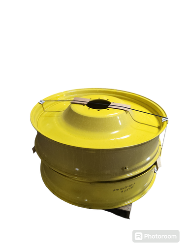 [125225] 12"W x 54"D, John Deere Yellow 10-Hole Spun Disc