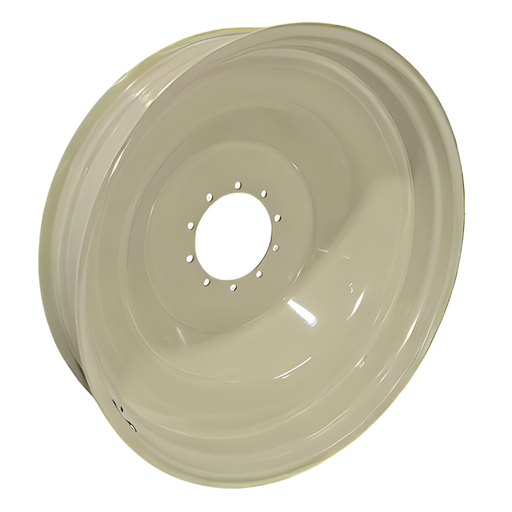 [FTW10x46-11-A-b] 10"W x 46"D, Cream 10-Hole Spun Disc