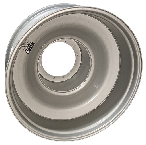 [125246] 16"W x 42"D, Case IH Silver Mist 12-Hole Straddle Dual - Outside Dual , -18.75" Offset