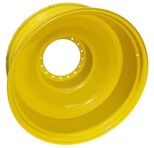 [125249] 16"W x 42"D, John Deere Yellow 16-Hole Straddle Dual - Outside Dual , -18.75" Offset