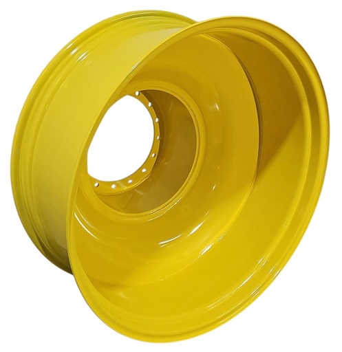 [125253] 16"W x 42"D, John Deere Yellow 16-Hole Straddle Dual - Outside Dual , -20.75" Offset