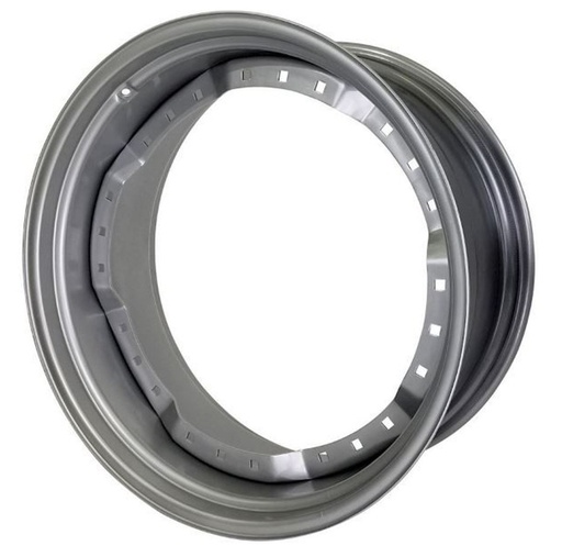 [WHE15x34-B] 15"W x 34"D, Case IH Silver Mist 12-Hole Waffle Wheel (Groups of 3 bolts)