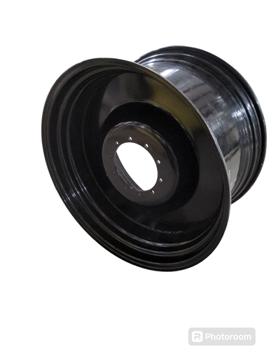 [NTS-123313] 23"W x 42"D, Gloss Black 10-Hole Formed Plate