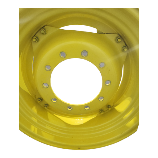 [T014939CTR] 10-Hole Stub Disc (groups of 2 bolts) Center for 30" Rim, John Deere Yellow