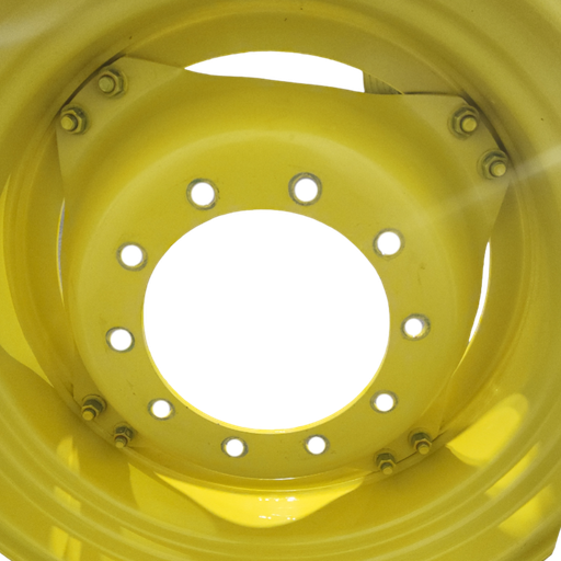 [T014939CTR] 10-Hole Stub Disc (groups of 2 bolts) Center for 30" Rim, John Deere Yellow