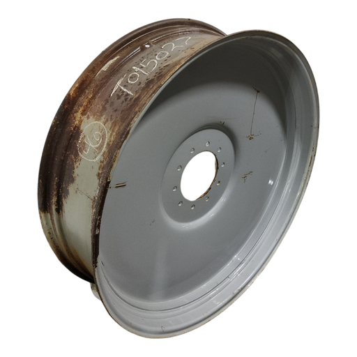 [T015027RIM] 13"W x 46"D, Agco Corp Gray 10-Hole Formed Plate , -0.62" Offset