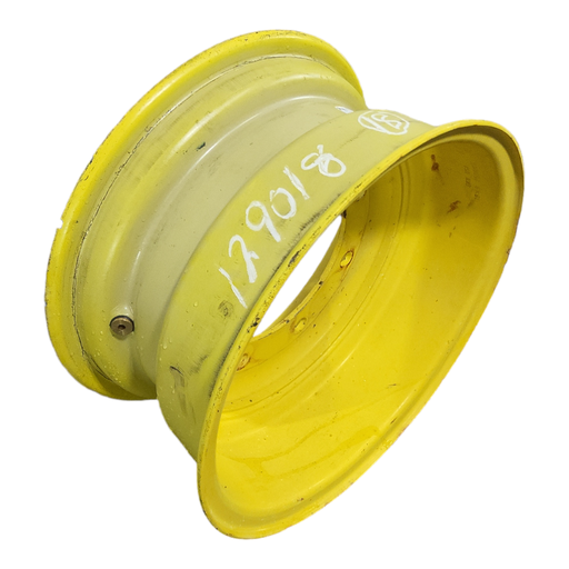 [NTS-129018] 9"W x 18"D, John Deere Yellow 8-Hole Flat Plate