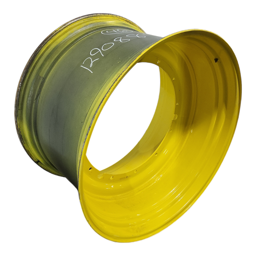[NTS-129088] 28"W x 46"D, John Deere Yellow 12-Hole Stub Disc , -0.19" Offset